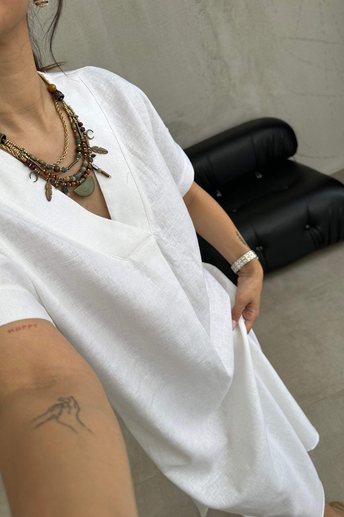 A Vintage Style Dress with Delicate Timeless Details