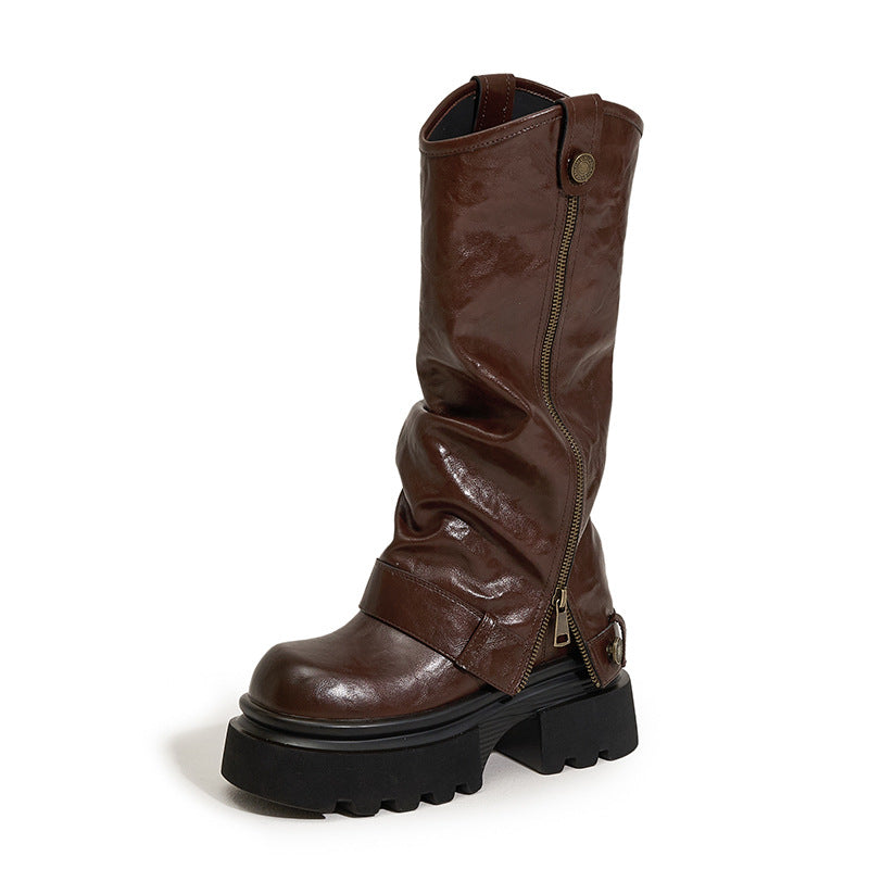 Vintage Inspired Boots with a Contemporary Edge