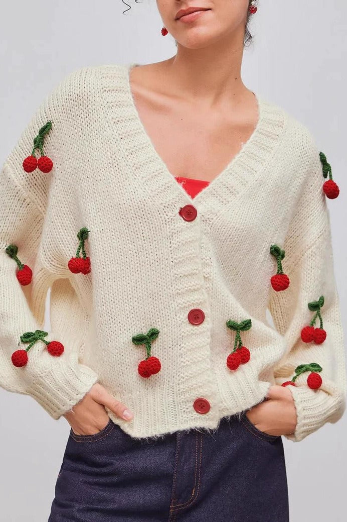 Well Tailored Cardigan with a Graceful Silhouette
