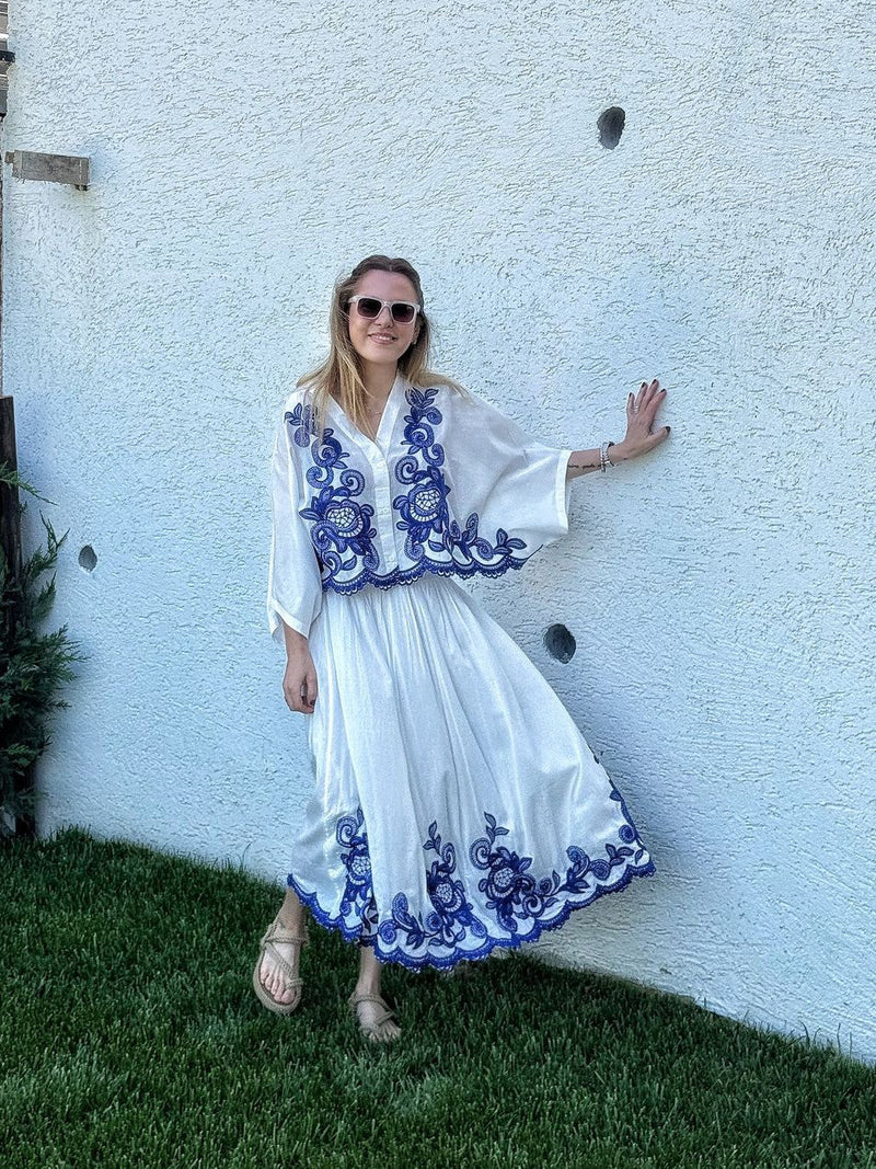 Vintage Inspired Blouse with a Contemporary Edge