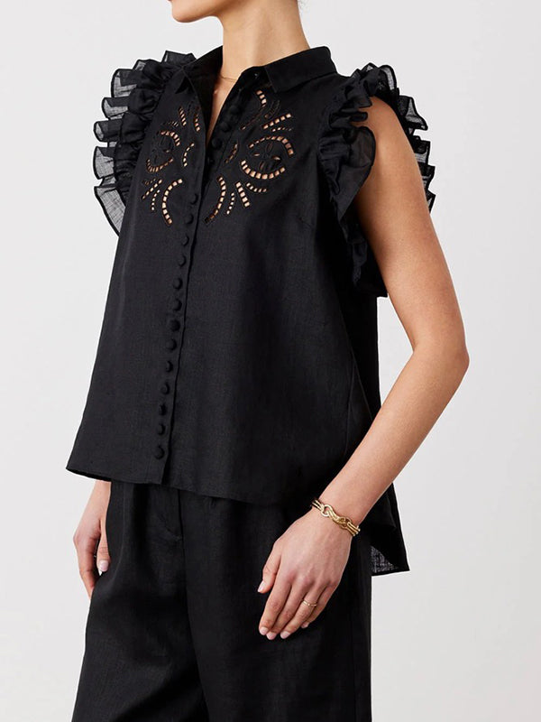 Gracefully Styled Top for Any Occasion