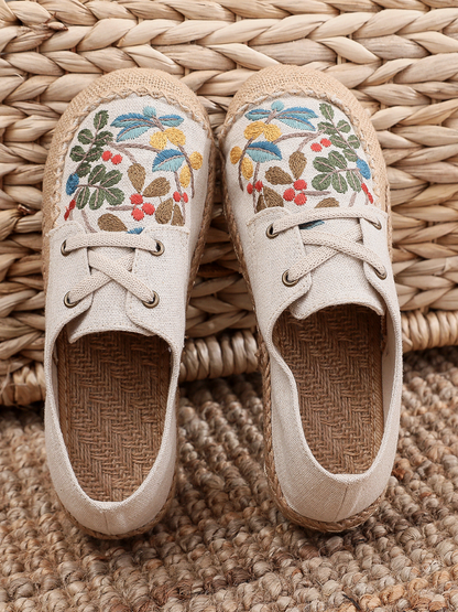 A Vintage Style Shoes with Delicate Timeless Details