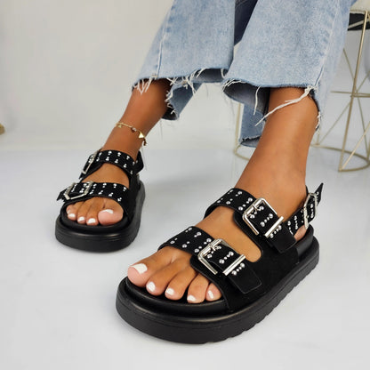 Vintage Inspired Sandals with a Contemporary Edge