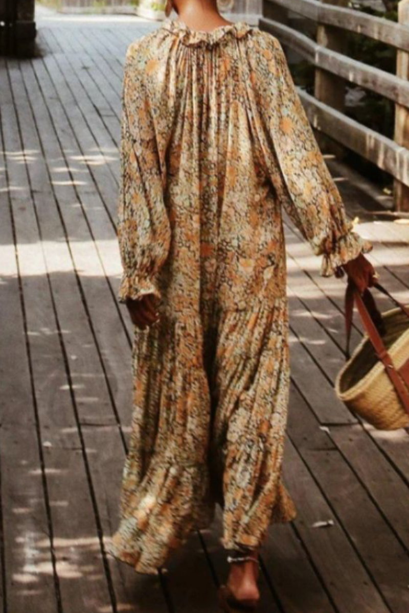 A Vintage Style Dress with Delicate Timeless Details