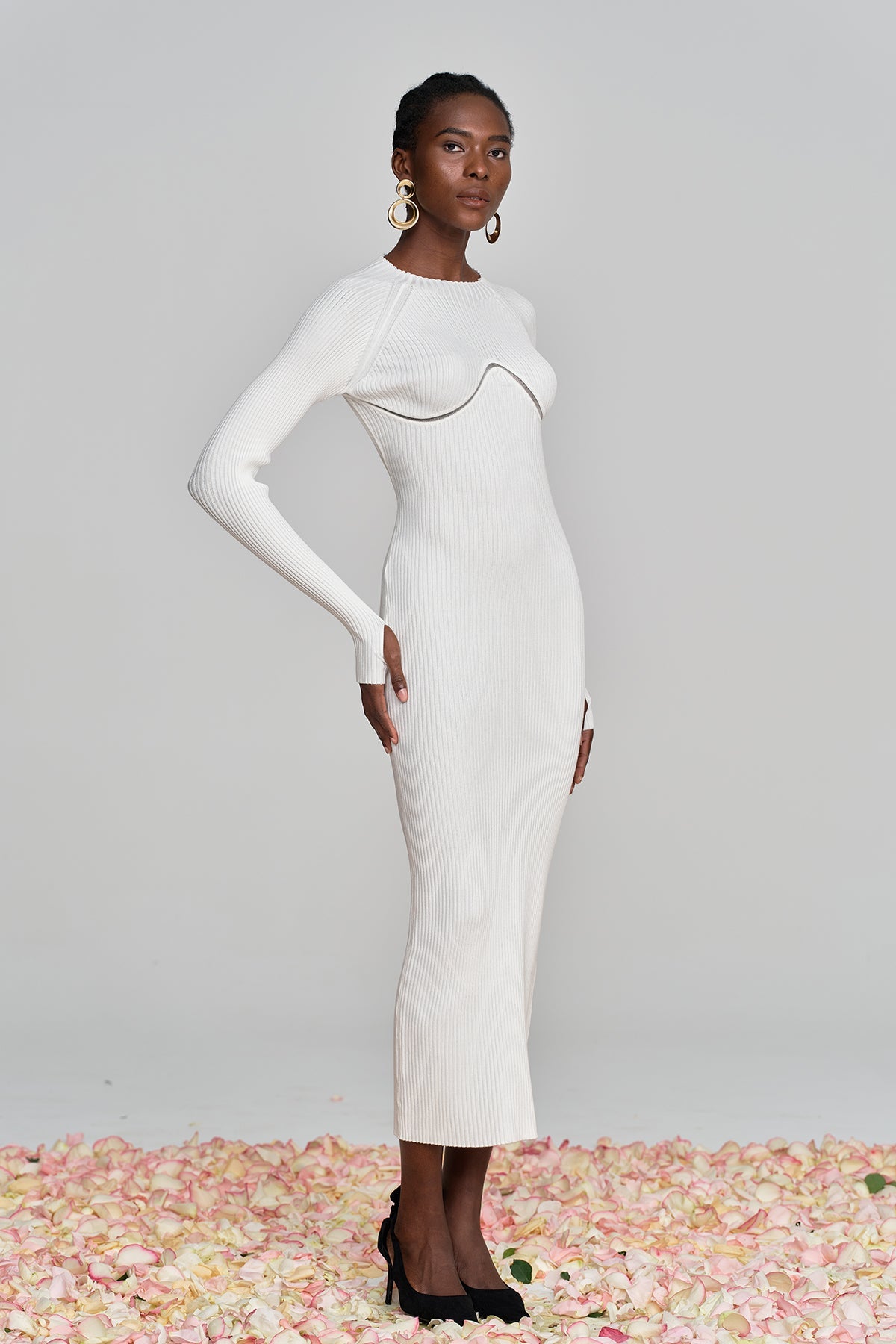 A Vintage Style Dress with Delicate Timeless Details