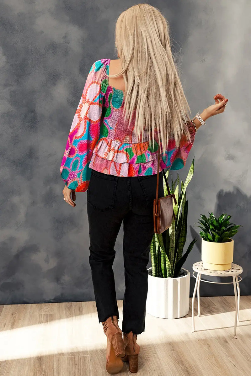 Gracefully Styled Blouse for Any Occasion