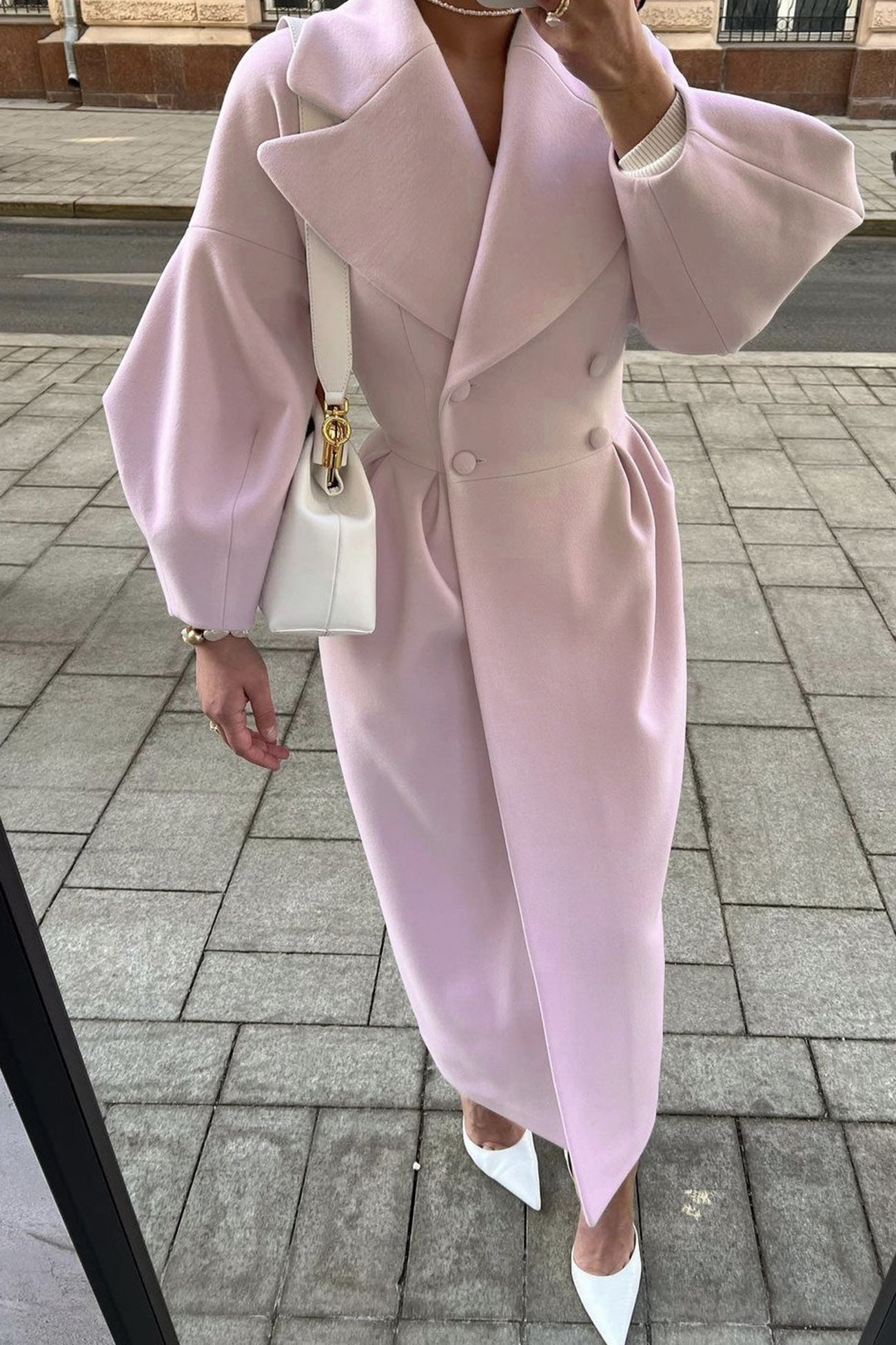 Gracefully Styled Coat for Any Occasion