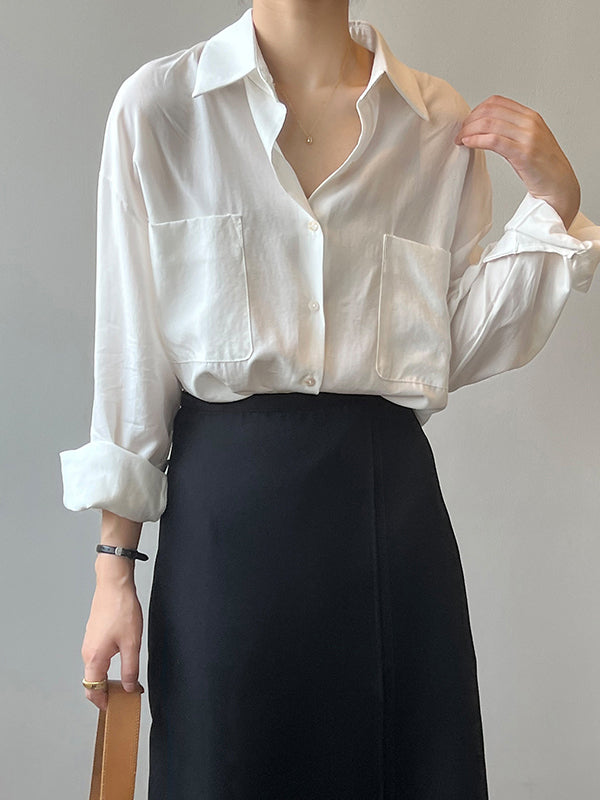 Well Tailored Blouse with a Graceful Silhouette