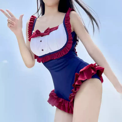 Well Tailored Swimsuit with a Graceful Silhouette