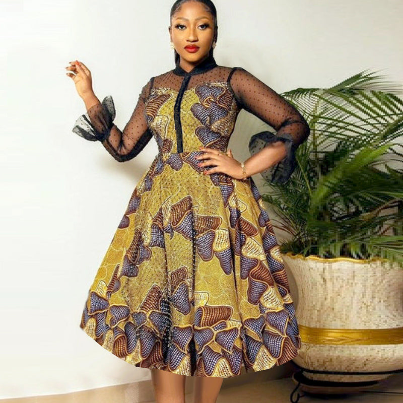 Classic Vintage Dress with a Flattering Fit