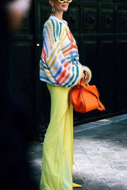 A Vintage Style Sweater with Delicate Timeless Details