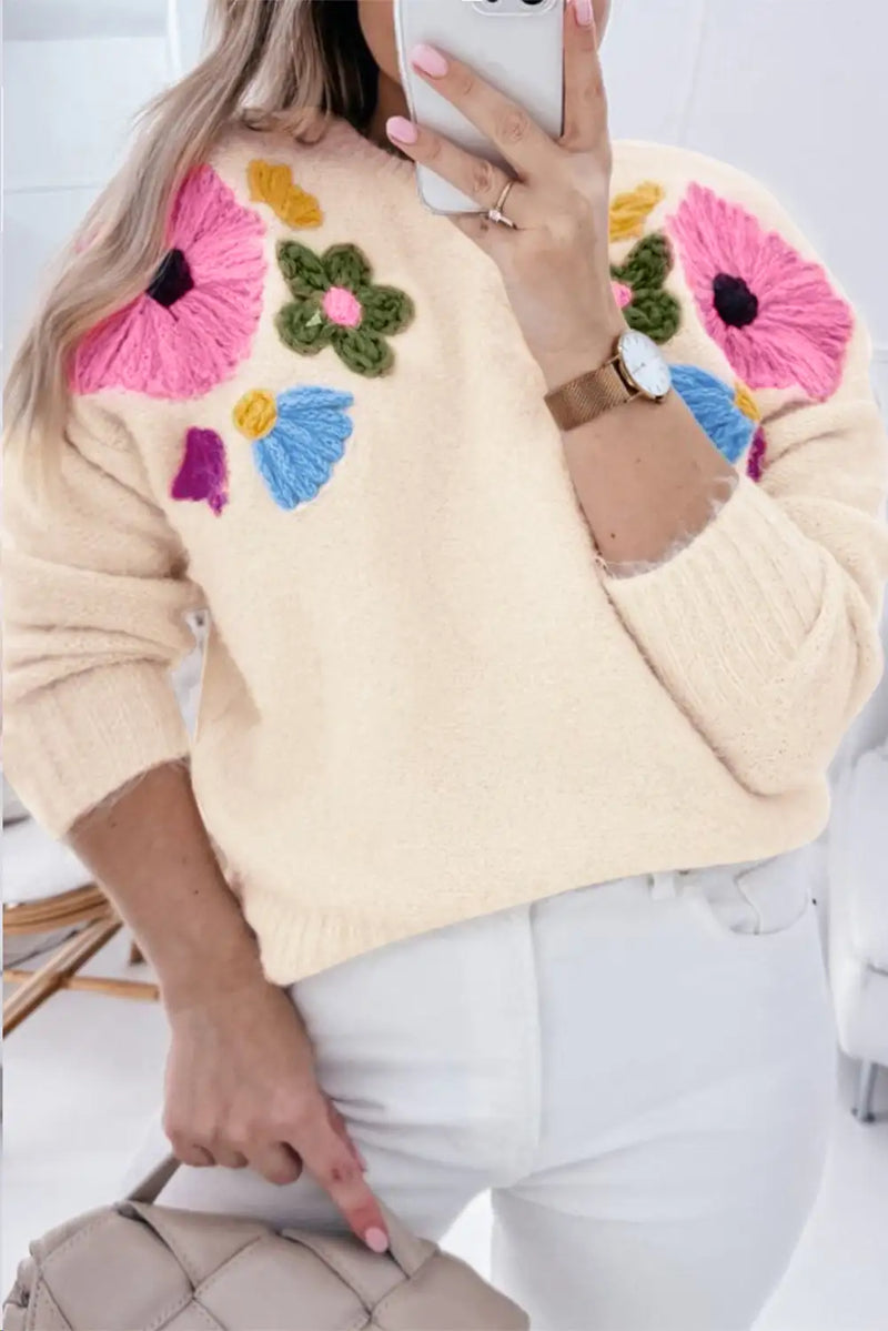 Vintage Inspired Sweater with a Contemporary Edge
