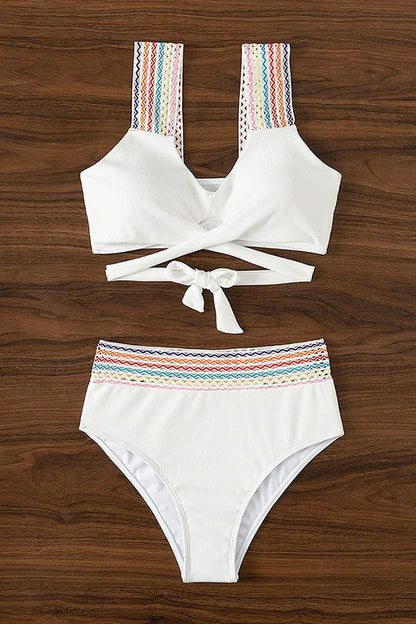 A Vintage Style Bikini with Delicate Timeless Details