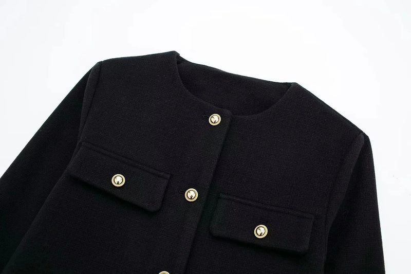 A Vintage Style Jacket with Delicate Timeless Details