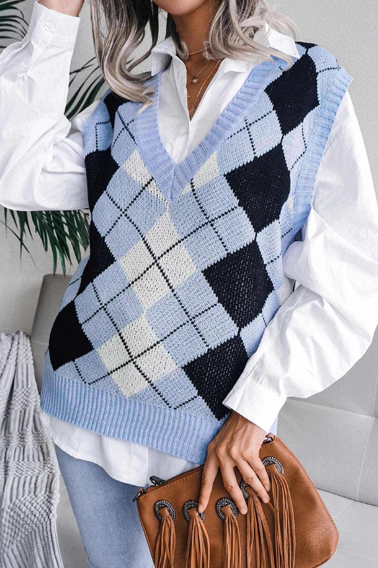 Vintage Inspired Sweater with a Contemporary Edge
