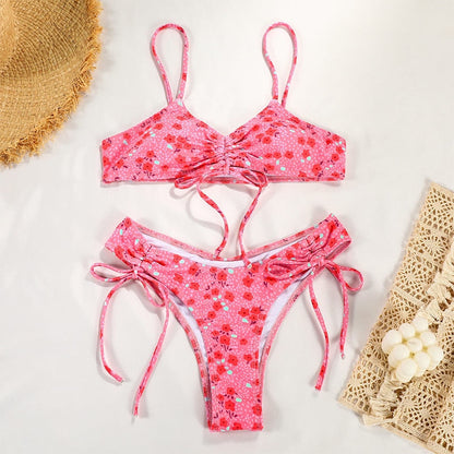 A Vintage Style Bikini with Delicate Timeless Details