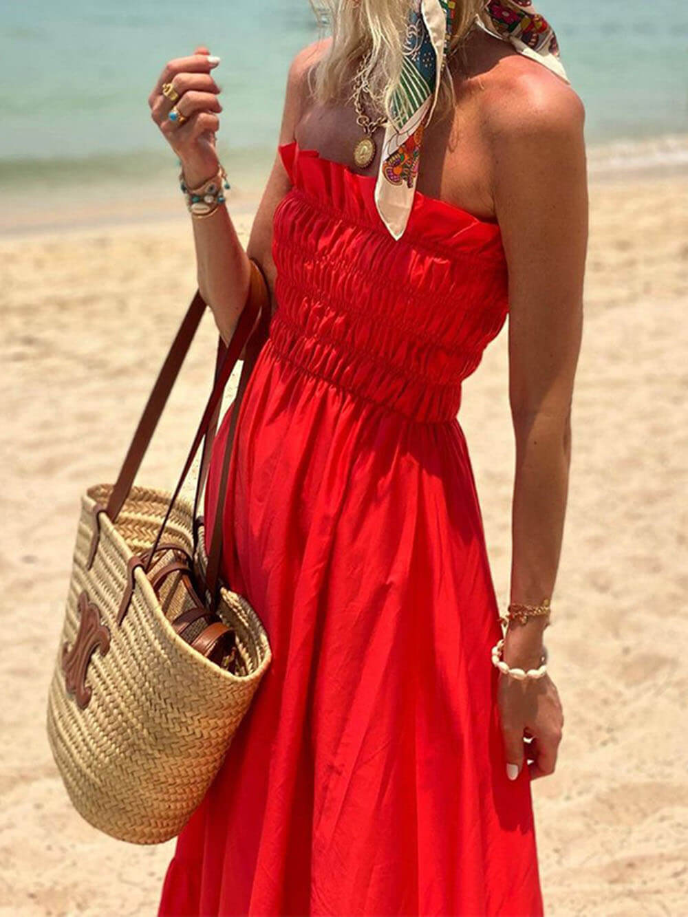 A Vintage Style Dress with Delicate Timeless Details