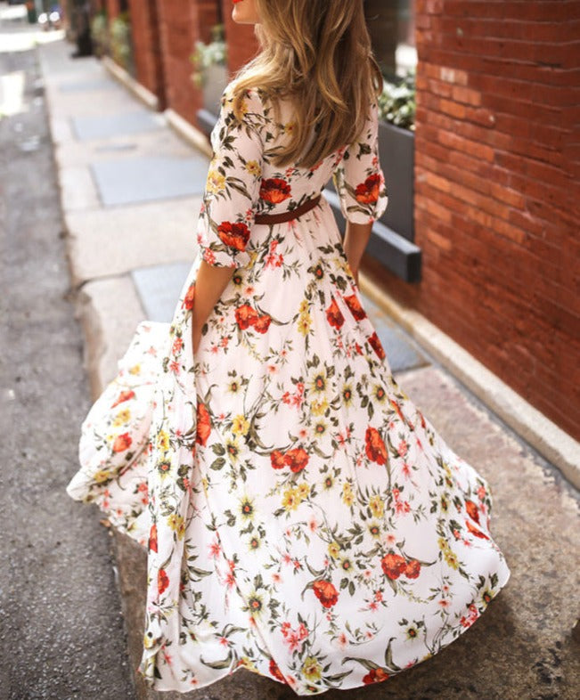 A Vintage Style Dress with Delicate Timeless Details