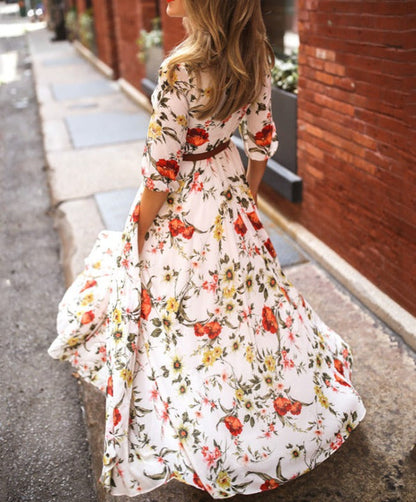 A Vintage Style Dress with Delicate Timeless Details