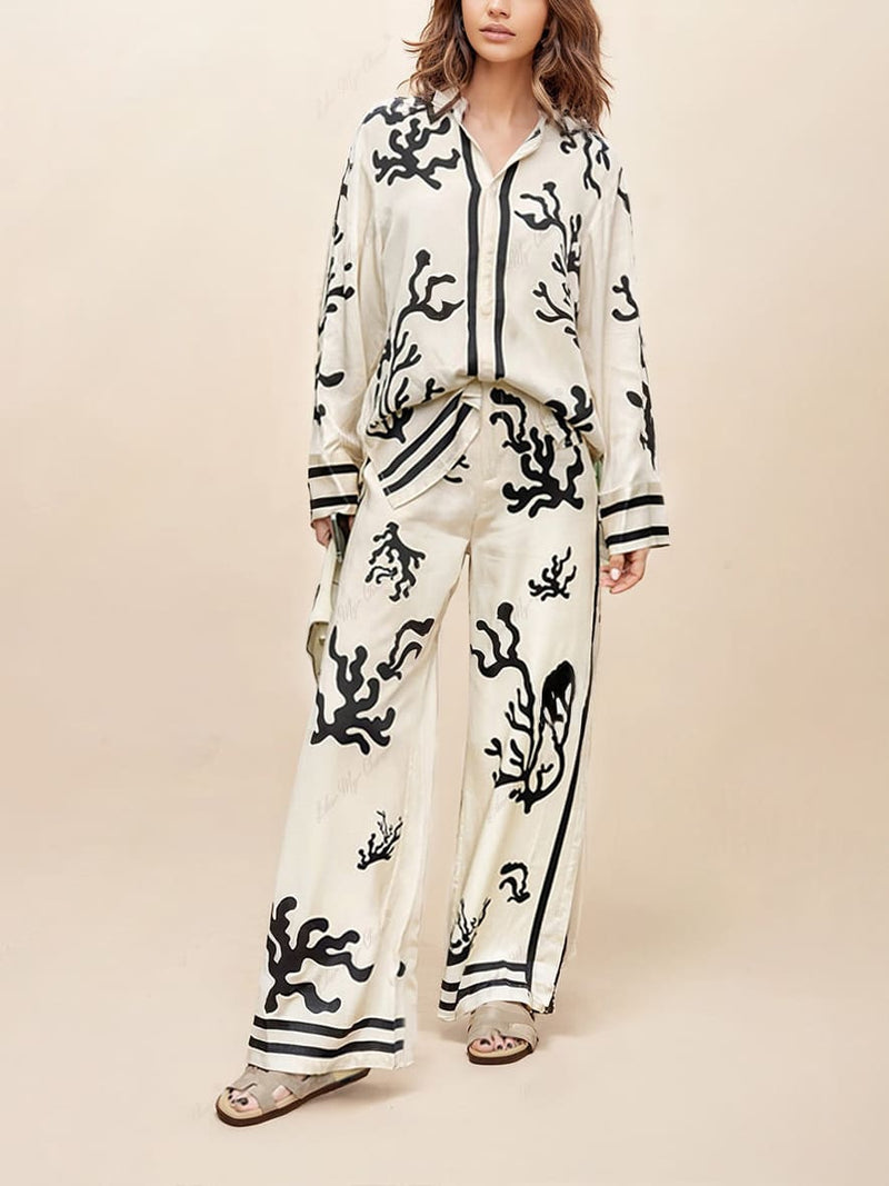 A Vintage Style Pants with Delicate Timeless Details