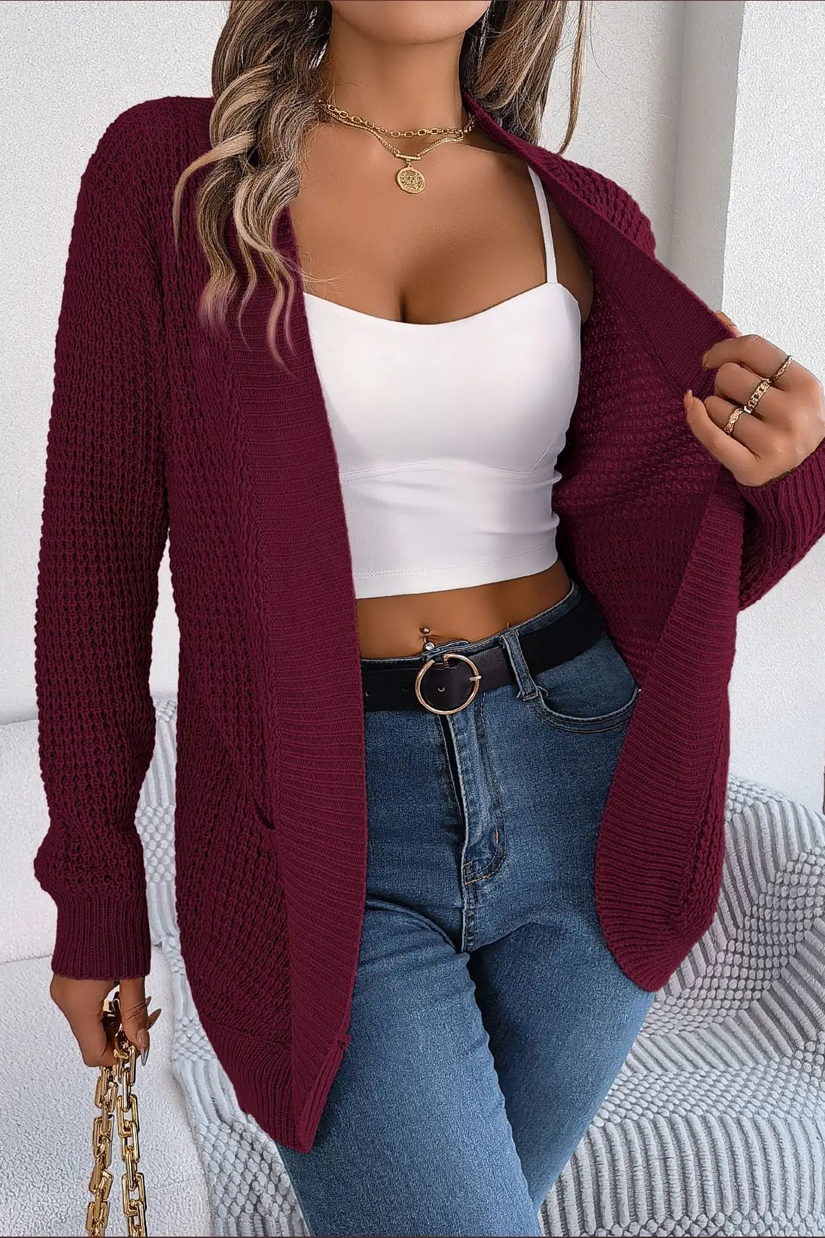 Beautifully Finished Cardigan in a Timeless Design