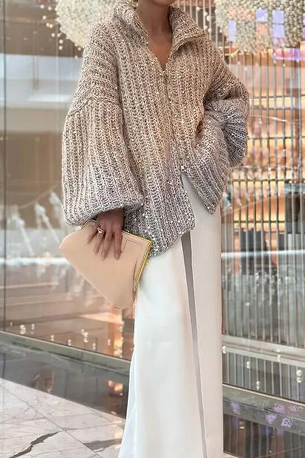 Classic Vintage Sweater with a Flattering Fit