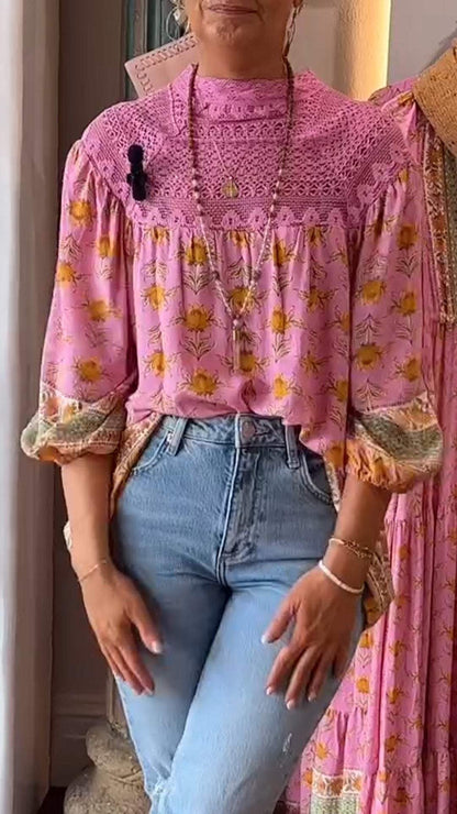 Classic Vintage Top with a Flattering Fit