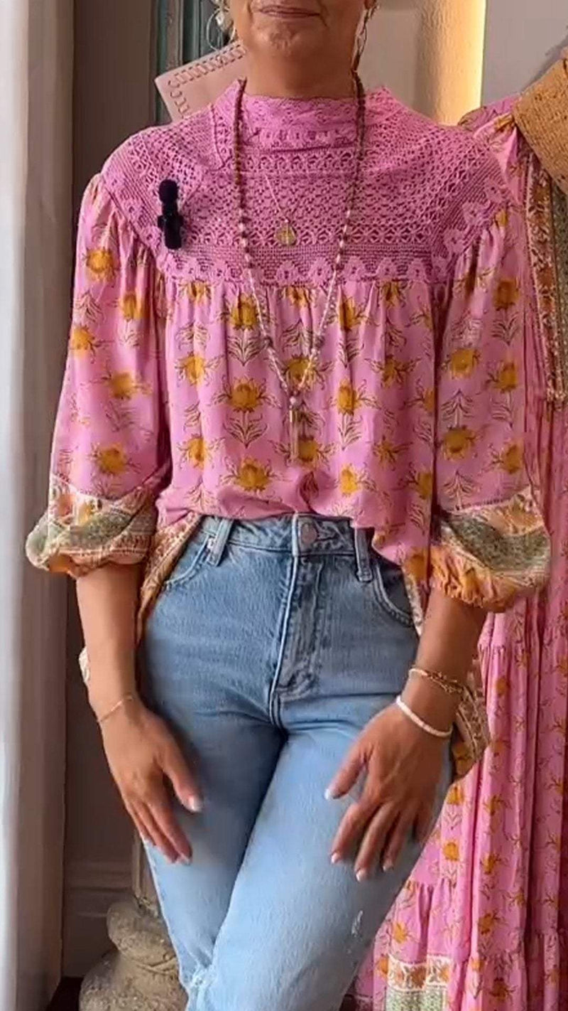 Classic Vintage Top with a Flattering Fit
