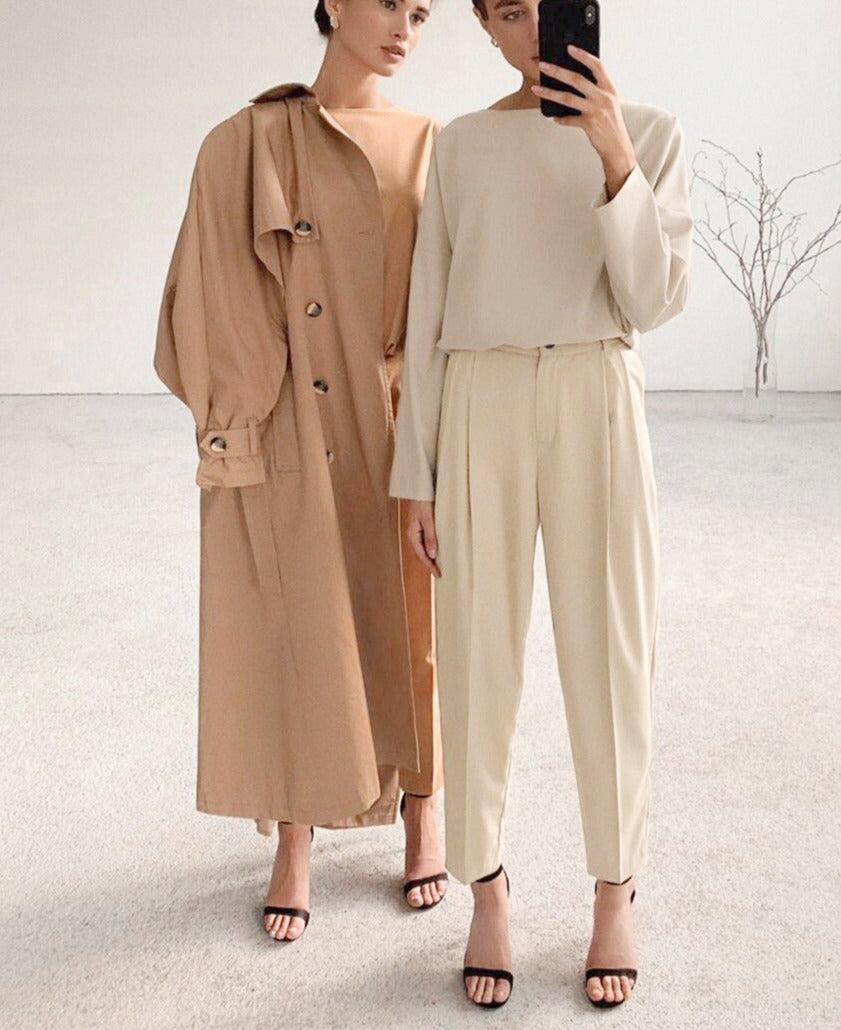 Well Tailored Blouse with a Graceful Silhouette