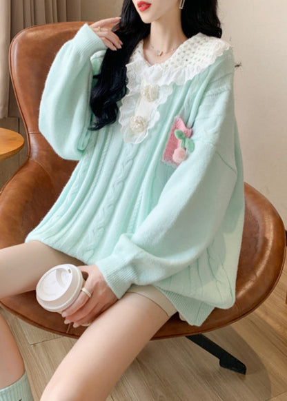 Vintage Inspired Sweater with a Contemporary Edge