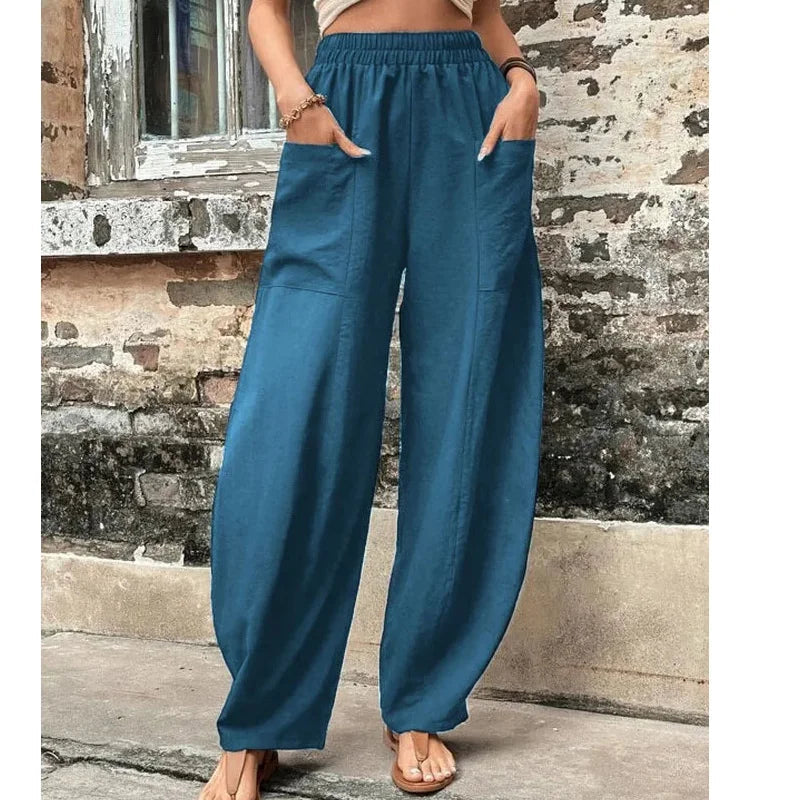 A Vintage Style Pants with Delicate Timeless Details