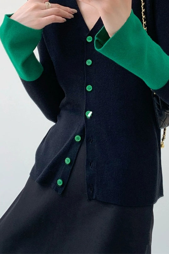 Vintage Inspired Cardigan with a Contemporary Edge