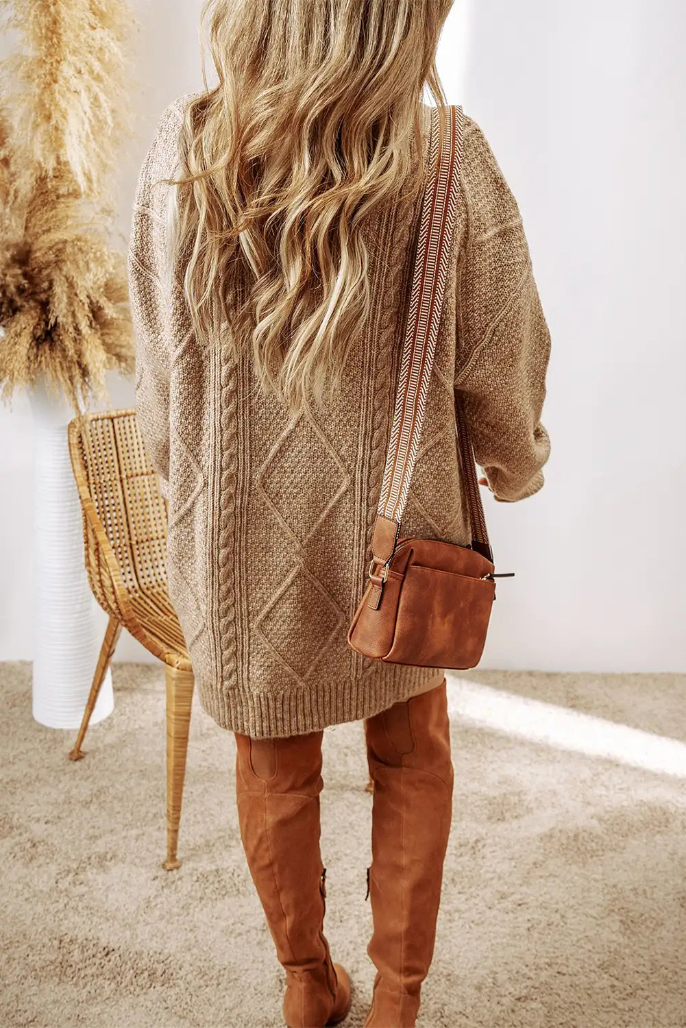 Classic Vintage Sweater with a Flattering Fit