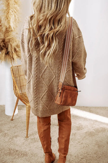 Classic Vintage Sweater with a Flattering Fit