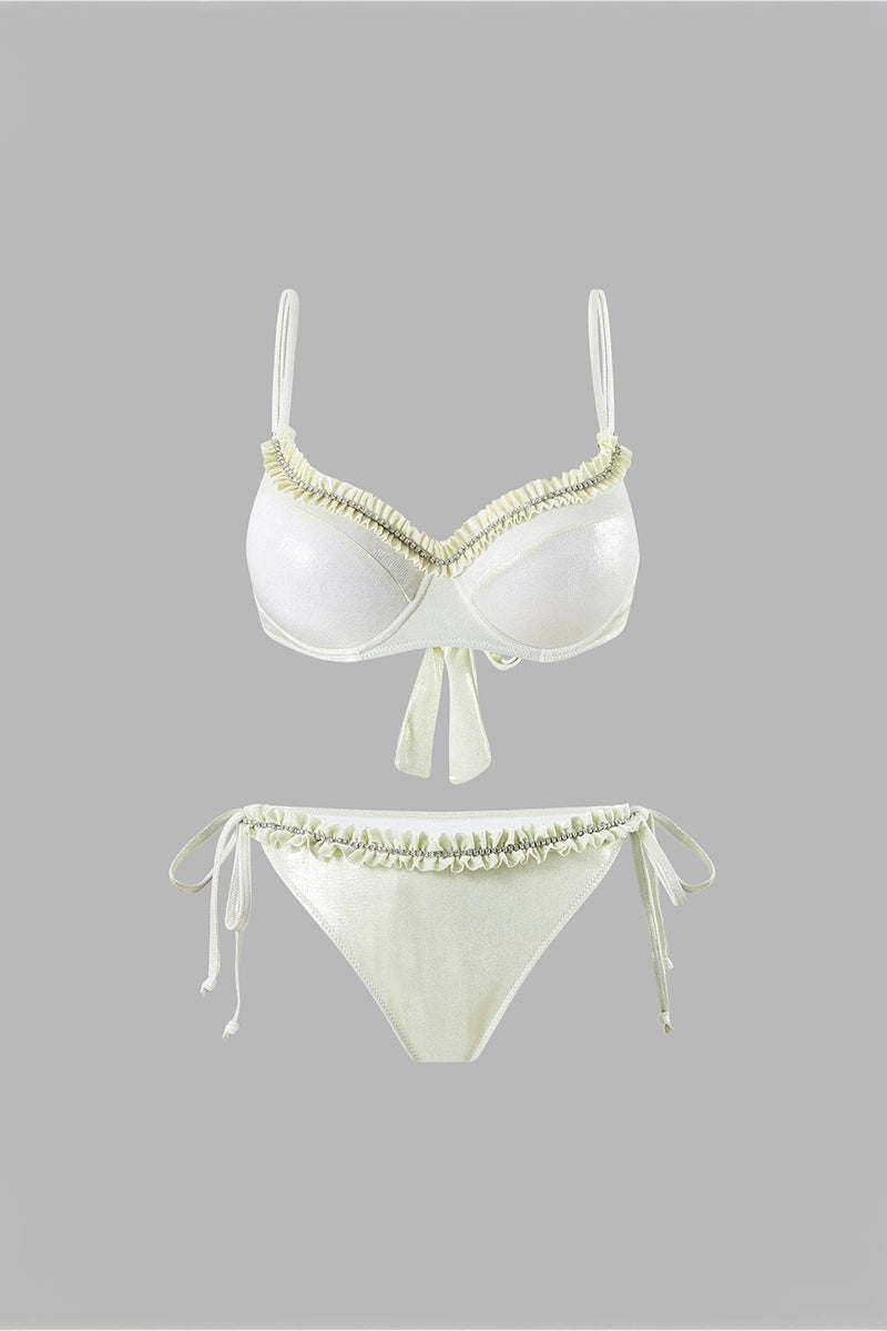 Classic Vintage Bikini with a Flattering Fit