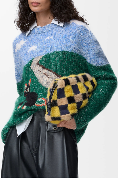 Vintage Inspired Sweater with a Contemporary Edge