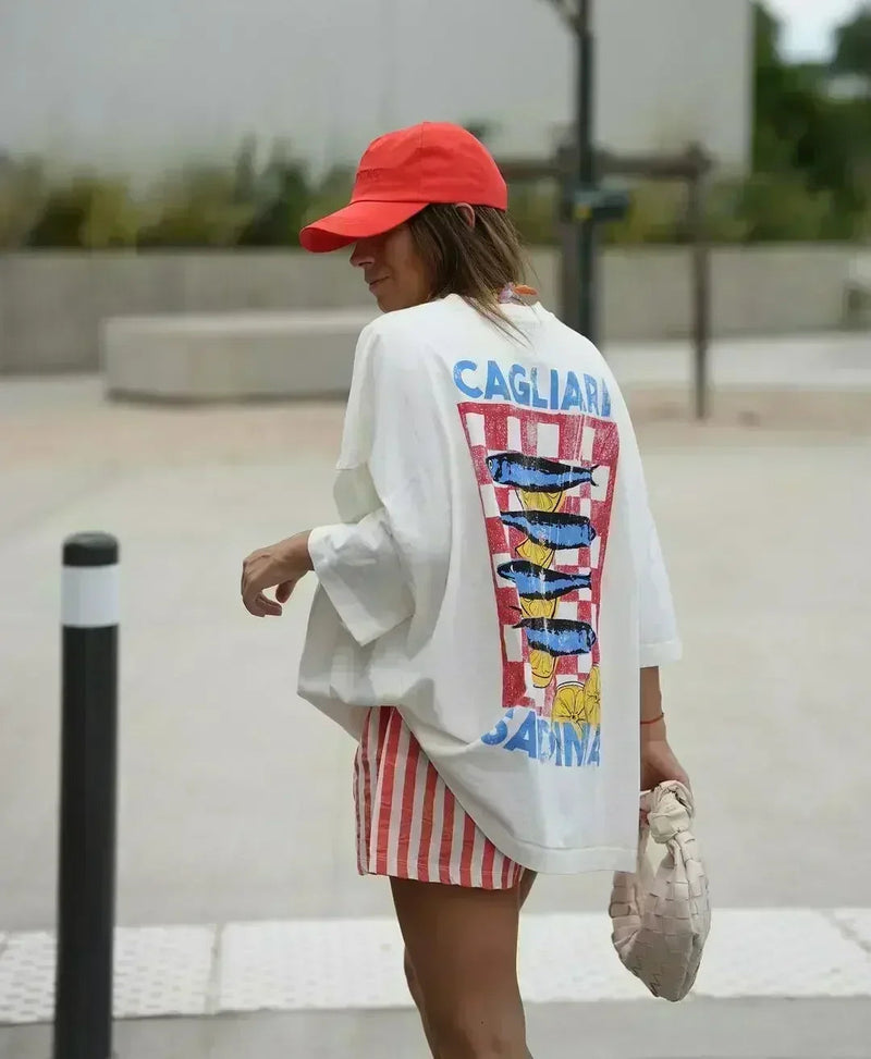 A Vintage Style T-Shirt with Delicate Timeless Details