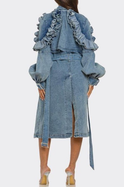 Vintage Inspired Coat with a Contemporary Edge