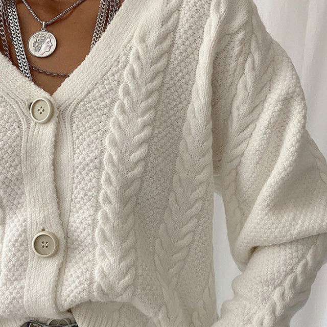 Classic Vintage Cardigan with a Flattering Fit