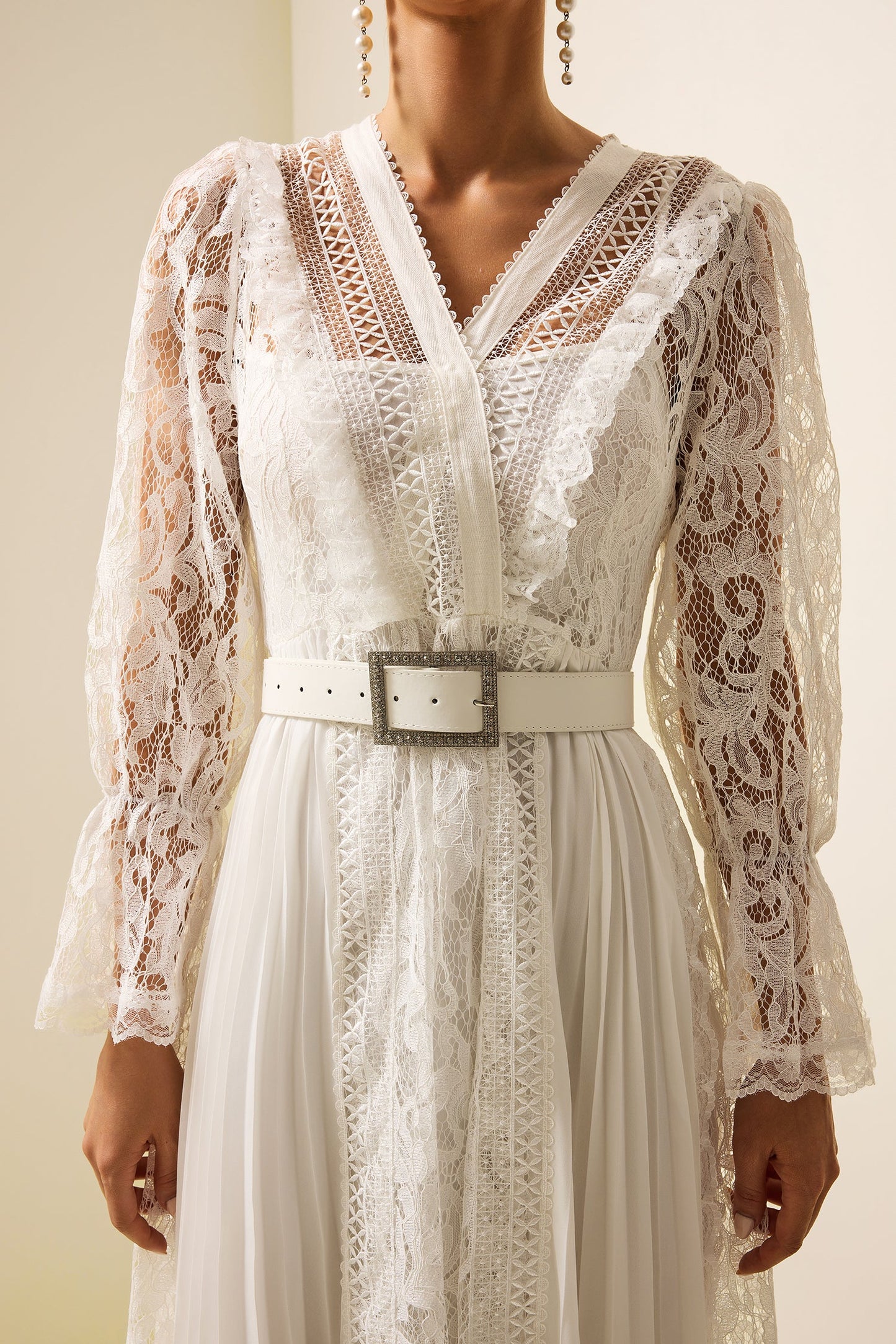 A Vintage Style Dress with Delicate Timeless Details