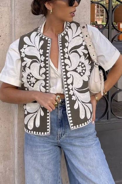 A Vintage Style Jacket with Delicate Timeless Details