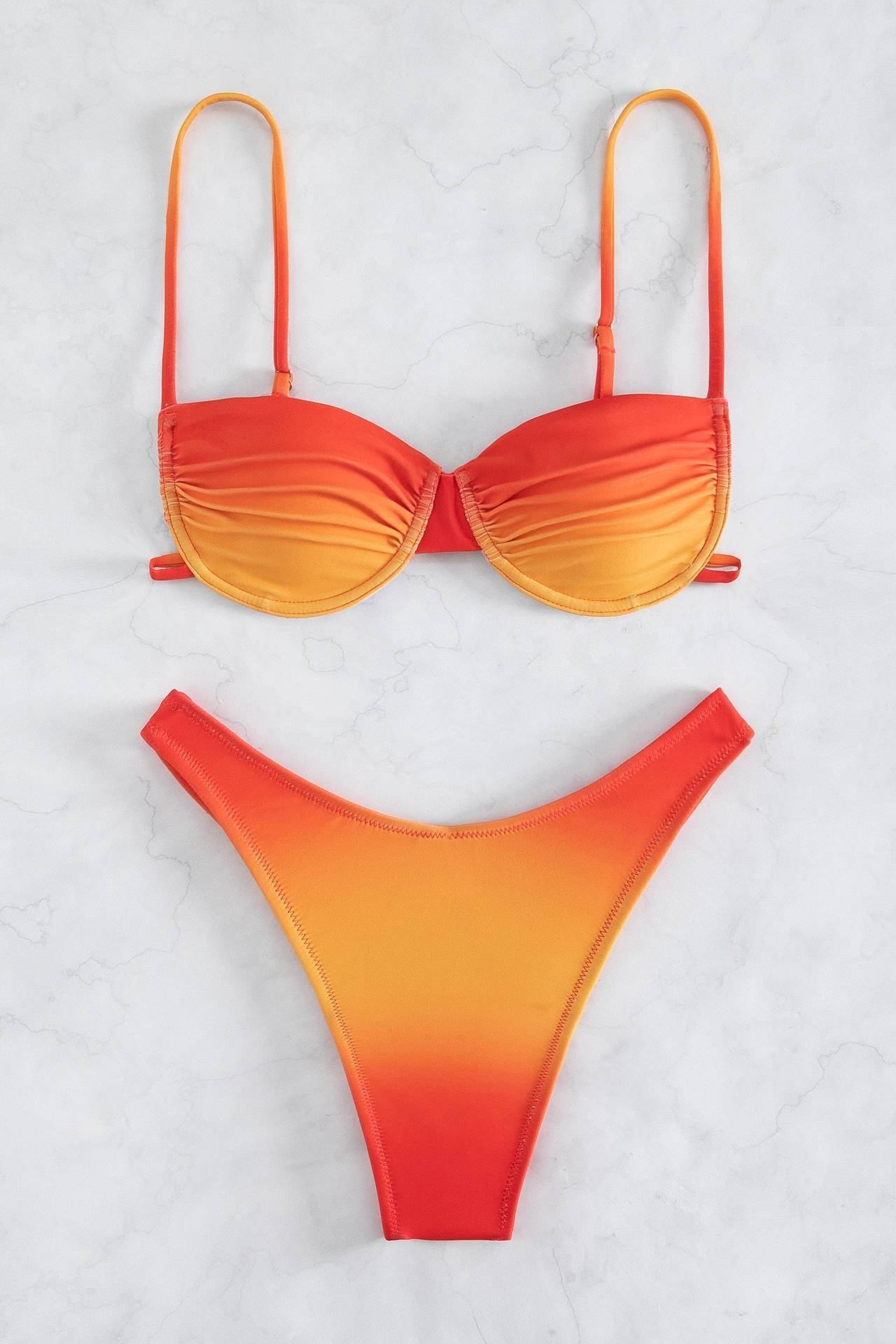 Vintage Inspired Bikini with a Contemporary Edge