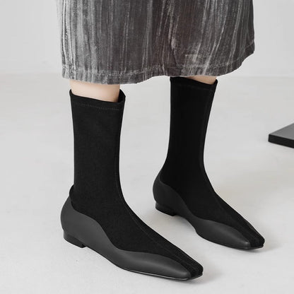 A Vintage Style Boots with Delicate Timeless Details