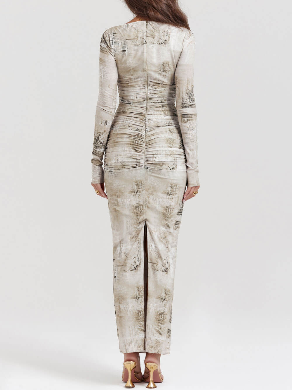 A Vintage Style Dress with Delicate Timeless Details