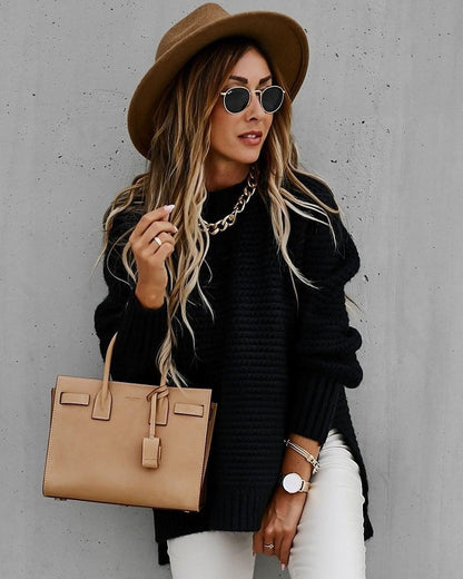 Classic Vintage Sweater with a Flattering Fit