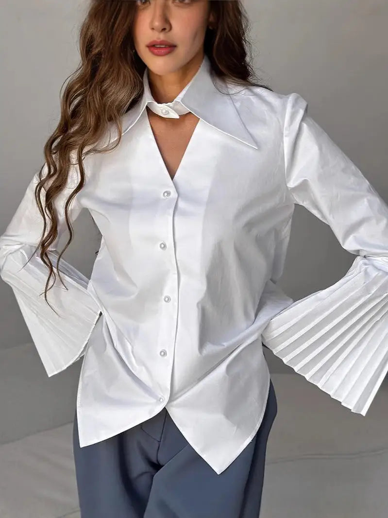 A Vintage Style Blouse with Delicate Timeless Details