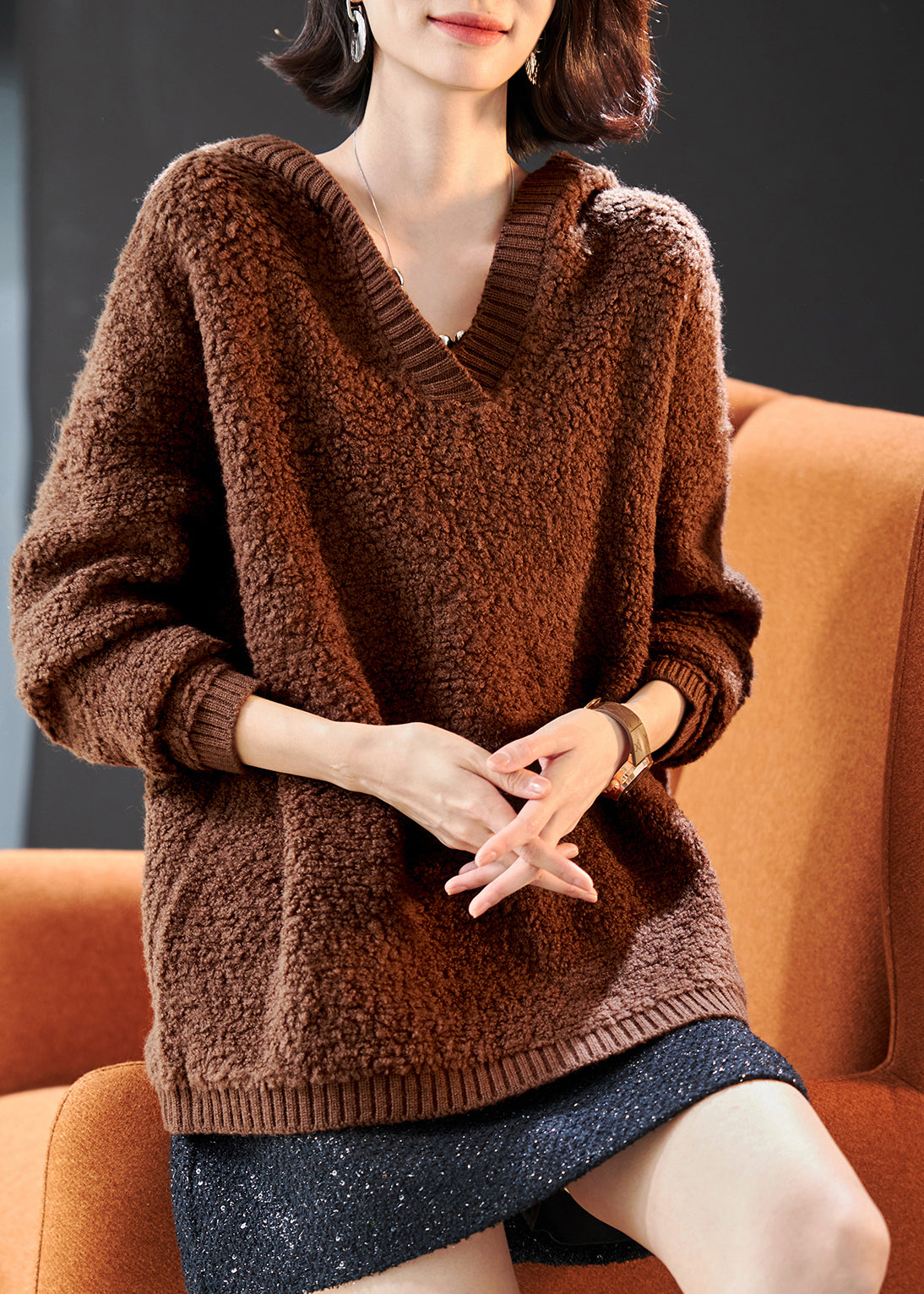 Gracefully Styled Sweater for Any Occasion