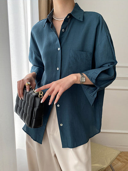 Classic Vintage Blouse with a Flattering Fit