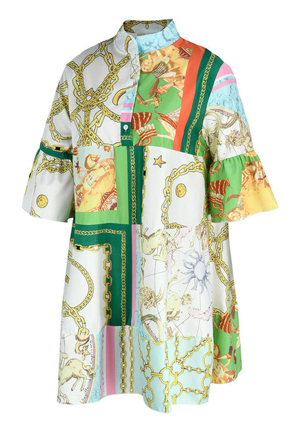 Classic Vintage Dress with a Flattering Fit