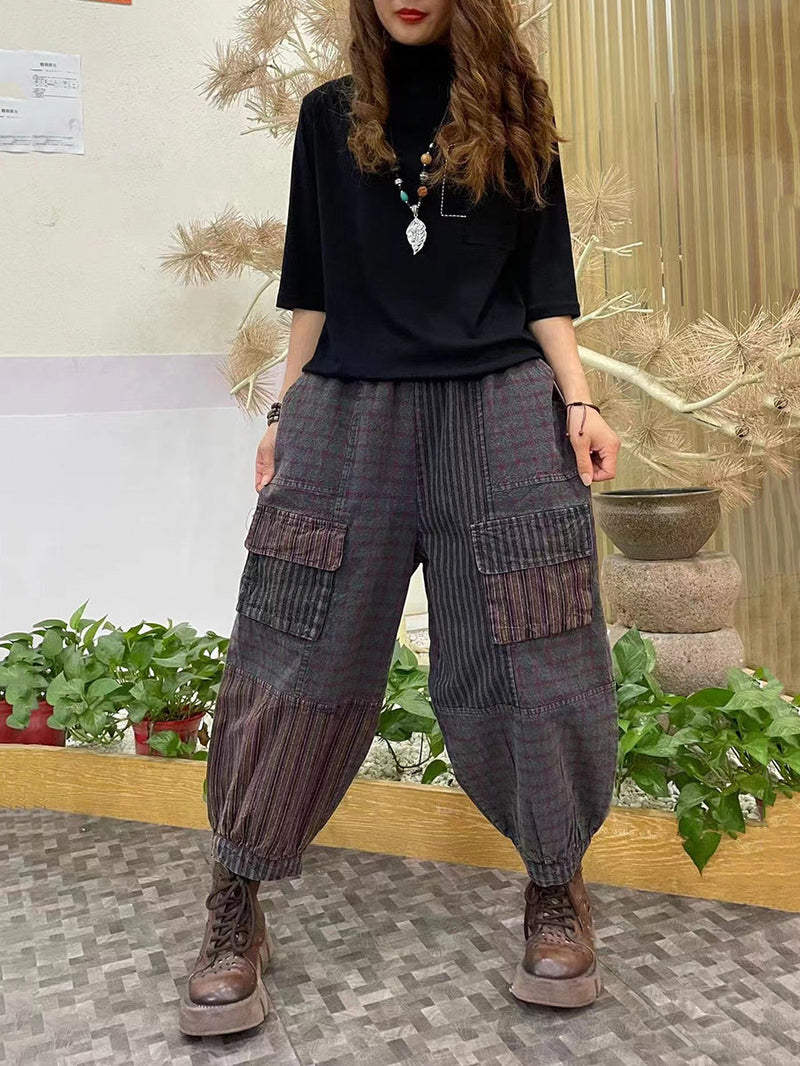 A Vintage Style Pants with Delicate Timeless Details